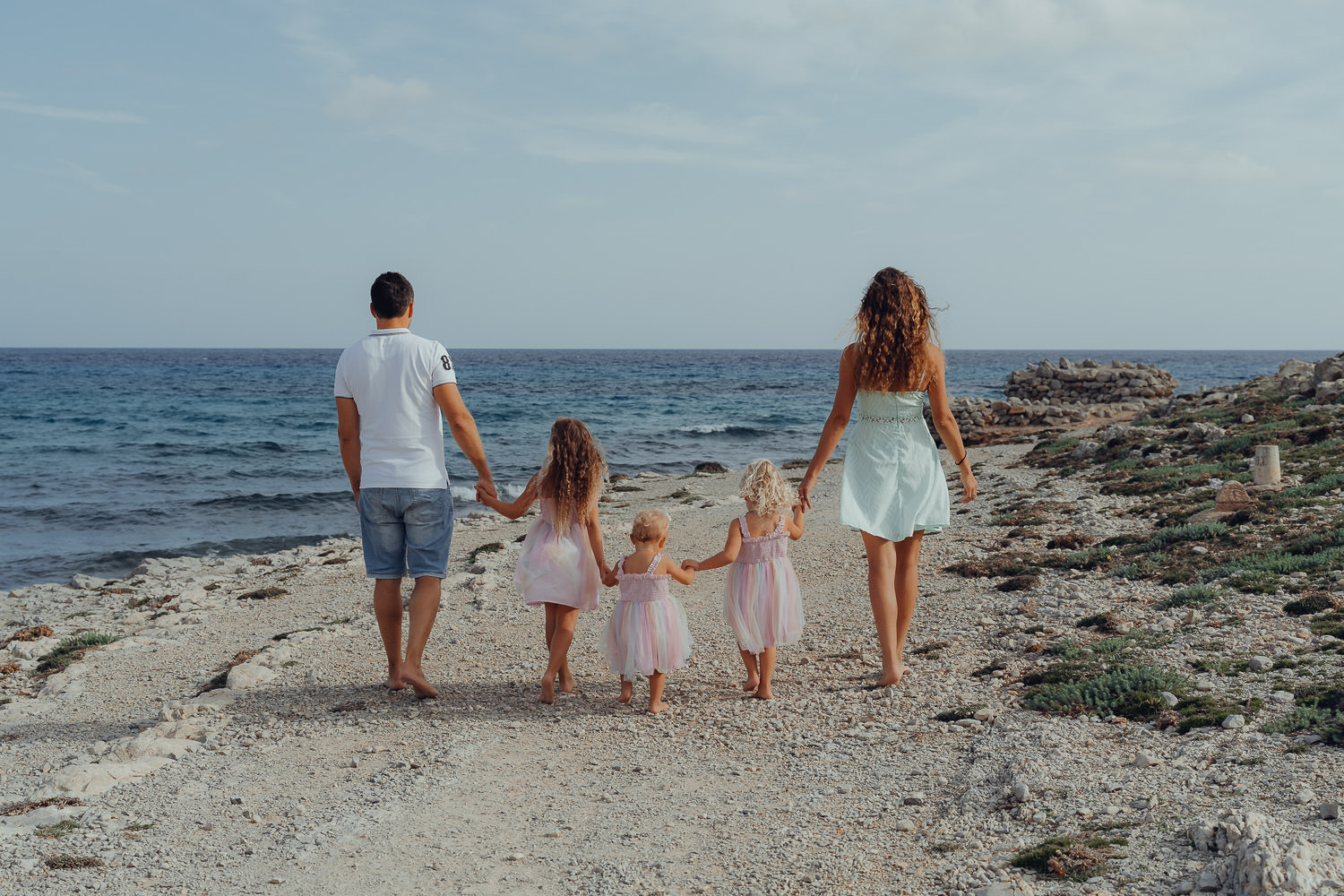 Fotoshooting Cala Mesquida Mallorca – Urlaubsfoto beim Sonnenuntergang