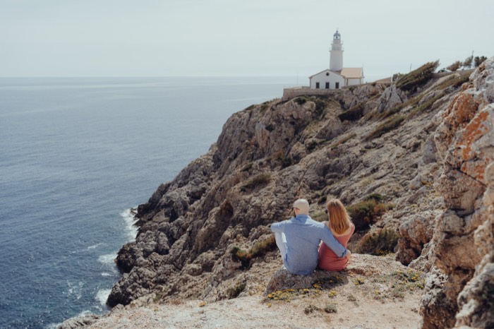Fotoshooting Cala Rajada Mallorca – Urlaubsfoto am Sandstrand