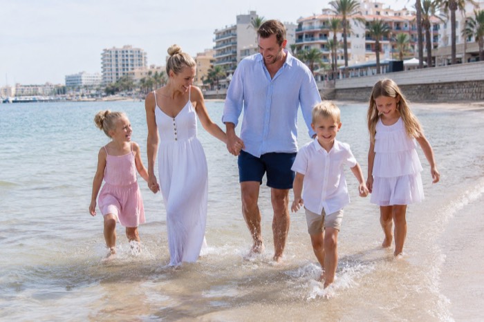 Photo shoot El Arenal Mallorca – holiday photo at sunset