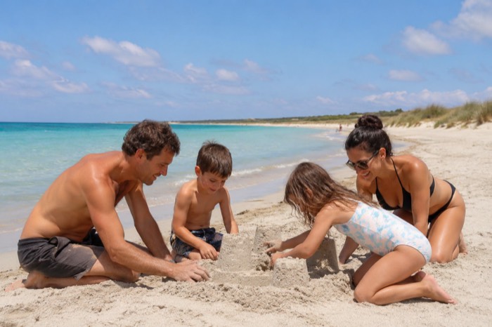 Fotoshooting Es Trenc Mallorca – Urlaubsfoto beim Sonnenuntergang
