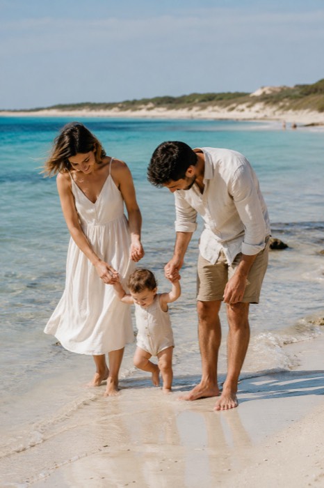 Fotoshooting Es Trenc Mallorca – Urlaubsfoto am Strand