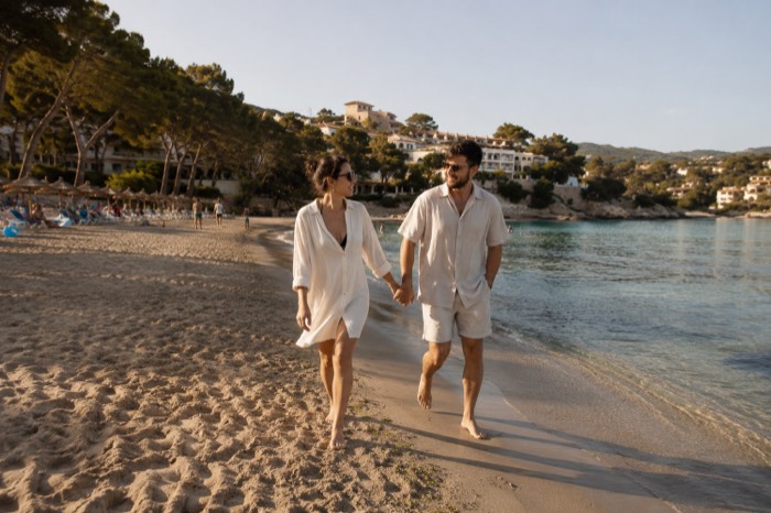 Fotoshooting Paguera Mallorca – Urlaubsfoto beim Sonnenuntergang