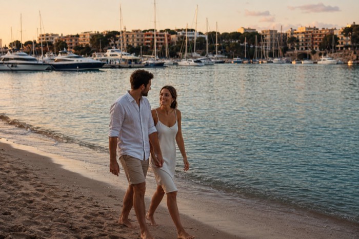 Fotoshooting Porto Cristo Mallorca – Urlaubsfoto mit Blick aufs Mittelmeer