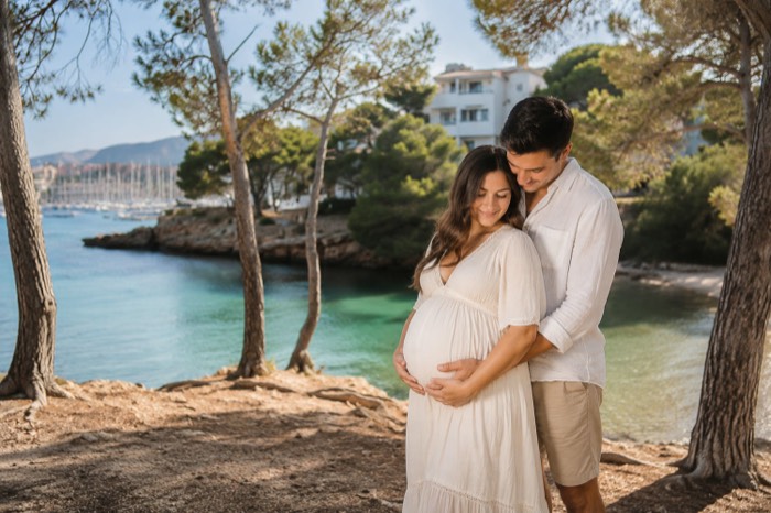 Photo shoot Santa Ponça Mallorca – holiday photo on the sandy beach