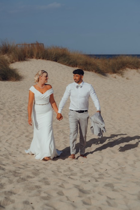 After Wedding Shoot Mallorca – in warm evening light