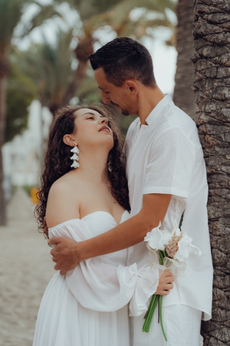 After Wedding Shoot Mallorca – during golden hour