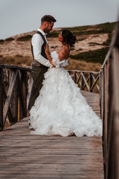 After Wedding Shoot Mallorca – on the beach