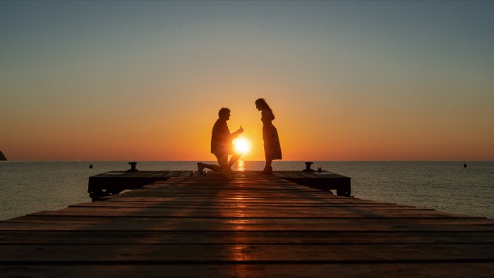 Proposal Shoot Mallorca – during golden hour