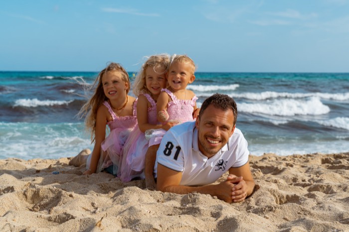 Familien Shooting Mallorca – beim Sonnenuntergang