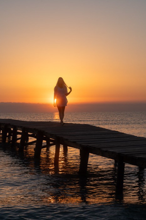 Sonnenaufgang Shooting Mallorca – beim Sonnenuntergang