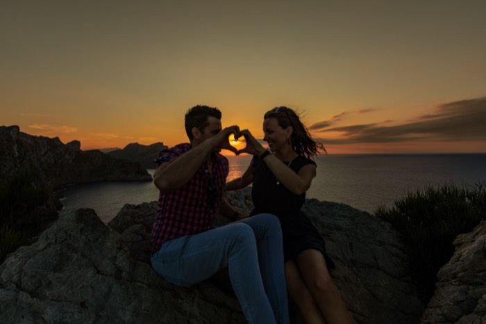 Sonnenuntergang Shooting Mallorca – am Sandstrand