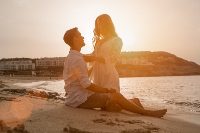Sonnenuntergang Shooting Mallorca – am Strand