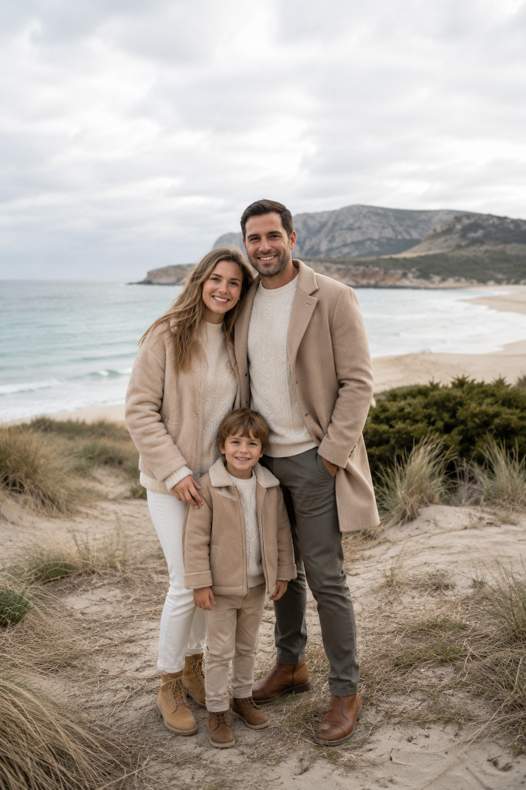 Pärchen-Shooting Mallorca Januar – Strandspaziergang in ruhiger Wintersaison
